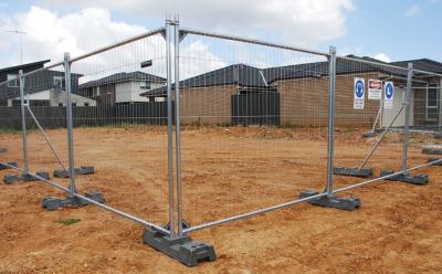 Chine chaud de 1800x2100mm Mesh Fence Panels Temporary Construction plongé a galvanisé à vendre