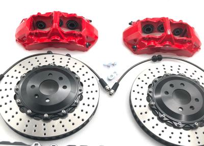 China 19'' Wheel 6 Pot Brake Kit JKGT6 Big Red Caliper 362*32mm Disc Rotor for sale