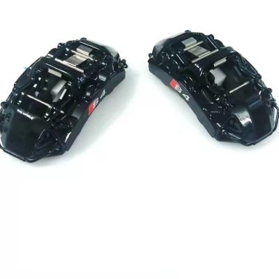 China Customized Black jkGT6 Calipers And Brake Pads For Audi S4 Front for sale