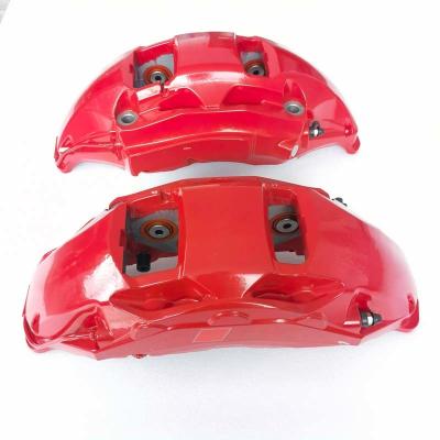 China Aluminum 10 Pots Brake Caliper For 420*40mm Drilled Disc Rotor for sale