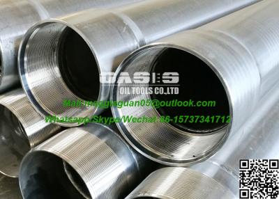 China High quality stainless steel oil pipe casing with thread connection(China manufacturer) for sale