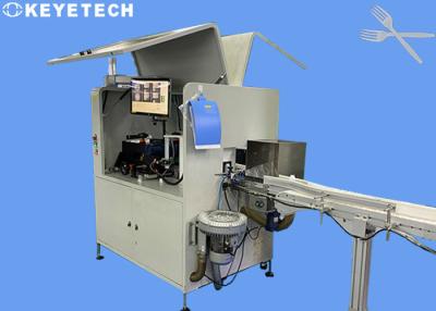 China Disposable Plastic Fork Defect Detection Equipment with Linear Array Camera for sale