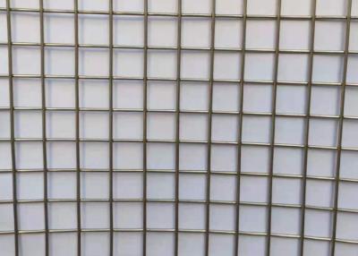China 1inch SS Weld Mesh , Square Hole Wire Mesh Electro Galvanized for sale