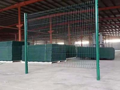 China H1.8m schweißte Garten-Zaun, PVC beschichtete geschweißten Draht Mesh Panels zu verkaufen