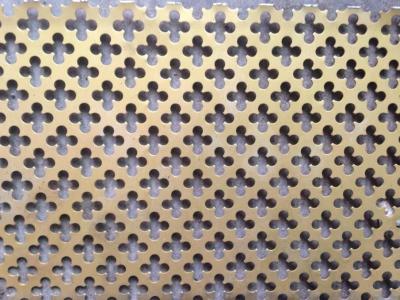 China 1.22x2.44m Stainless Steel Perforated Metal Sheet Hexagonal Hole for sale