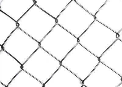China 1.8x3m Diamond Wire Mesh Fence , Double Chain Link Fence Simple Torsion for sale
