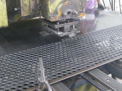 China T0.3mm perfurou a chapa de aço galvanizada, HH Perforated Stainless Plate à venda