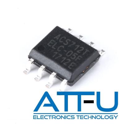 China 5A 1 Channel Hall Effect Current Sensor Chip , ACS712ELCTR-05B-T Integrated Circuits & Chips for sale