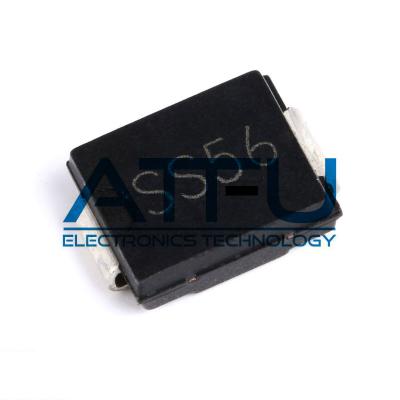 China High Efficiency Power Rectifier Diode / Schottky Signal Diode SS56 60V 5A for sale