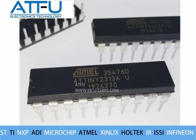 China Programmable Flash Memory Ic Chip ATTINY2313A-SU 8 Bit Microcontroller With 2/4K Bytes for sale