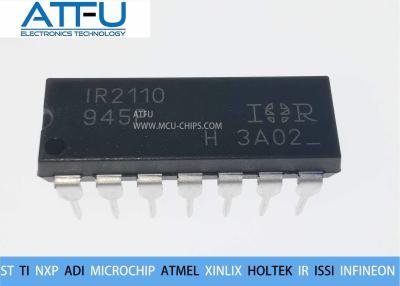 China Conductor IC 14-DIP de la puerta del puente del transistor de poder del Mosfet del chip CI de los conductores de IR2110PBF IGBT medio en venta