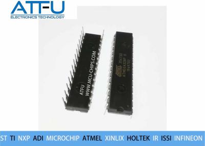 中国 高速マイクロチップの破片IC MCU 8ビット32kbフラッシュ28のすくい20MHz ATMEGA328P-PU 販売のため