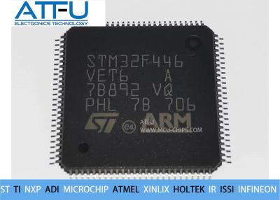 China Low Power MCU Chips QFP100 32 Bit MCU FPU STM32F446VET6 Full Speed Capability for sale