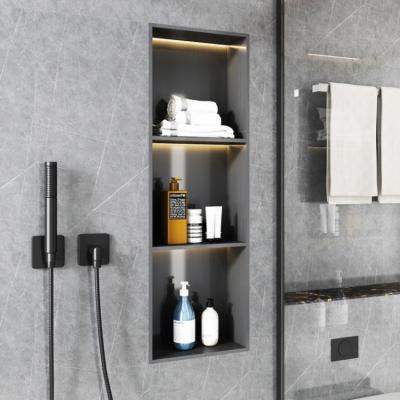 China Matt Stainless Steel Niche Inserted Wall Shower Niche Stainless for sale