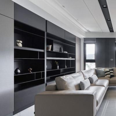 China Multi Layer Metal Decor Shelf Stainless Steel Divider Shelf Living Room for sale