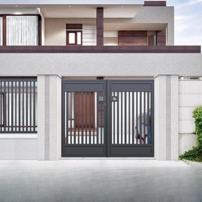 China Oxidam as portas de alumínio decorativas galvanizadas resistentes da porta decorativa do metal à venda