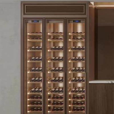 China Constant Temperature Wine Cooler Metal Wine Cabinet SS201 SS304 for sale
