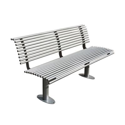Chine Eletroplating Outdoor Metal Bench With Backs Cast Aluminum Garden Bench à vendre