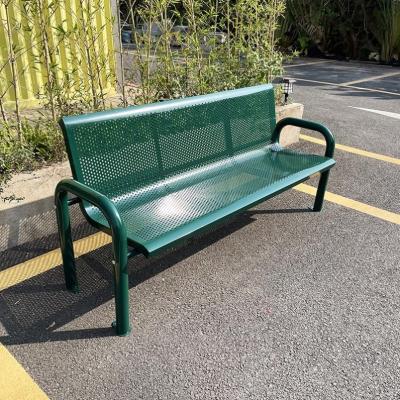 China Stainless Steel Bench Sculpture Outdoor Metal Bench Commercial And Business Establishments for sale