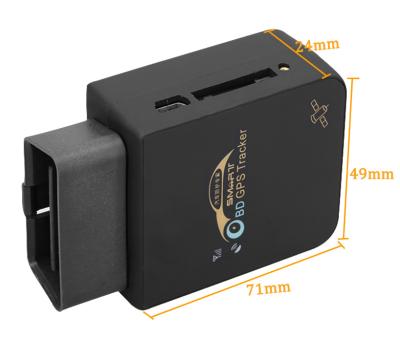 China ST110 OBD2 GPS GSM GPRS Tracker Realtime Car Truck Vehicle GPS & LBS Elm327 for sale
