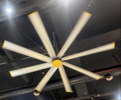 Китай Отработанные вентиляторы потолка склада ODM 8ft большие коммерчески с высокообъемным ветра воздуха продается