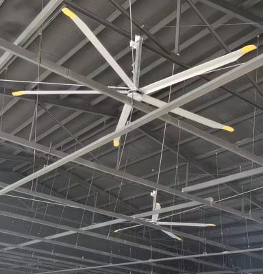 中国 HVLSの産業屋内排気の天井に付いている扇風機3m Pmsmモーターとの10FT 販売のため