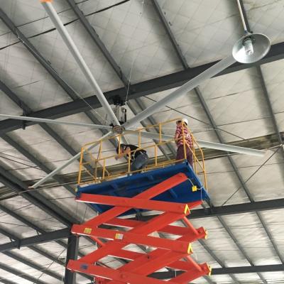 Chine Fans de plafond industrielles géantes de pmsm de ventilation d'usine à vendre