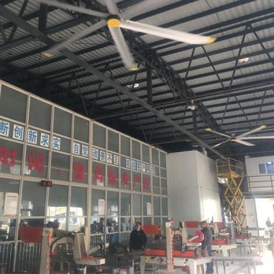 China BLCD Motor 5.0m 16FT Big HVLS Ceiling Fan for Air Cooling and Maintenance-Free Design à venda