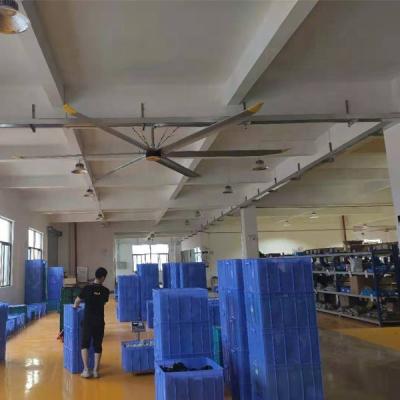 China Al-Mg Alloy Blade 5.5m 18ft Direct HVLS Fan for Gym Restaurant Manufacturing Plant Home for sale