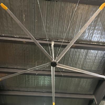 China Home 3.6m 12FT Industrial Large HVLS Ceiling Fan 8-Blade Super Volume Air Cooling Fan for sale