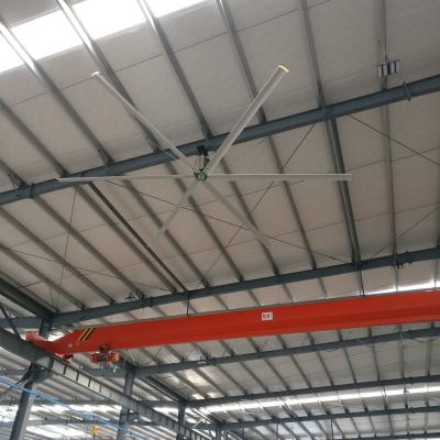 China 24 Feet Large Gearbox Motor Industrial Shop Ceiling Fans for sale