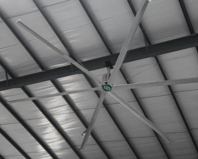 中国 低速度の巨大なアルミニウム刃の天井に付いている扇風機 販売のため