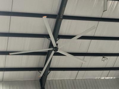 China Fan de techo larga de la cuchilla 1.5KW del centro de deportes del baloncesto los 5.4M el 17ft en venta