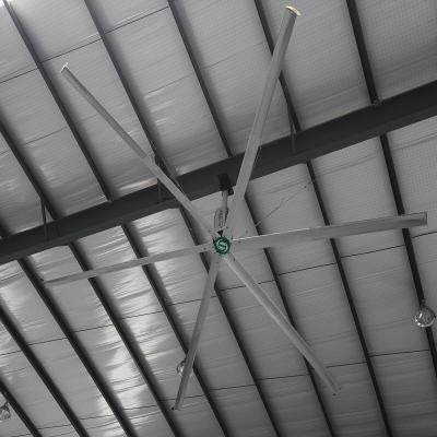 China 1.2KW 6.7M 22 foot Large Room hvls industrial ceiling fan for sale