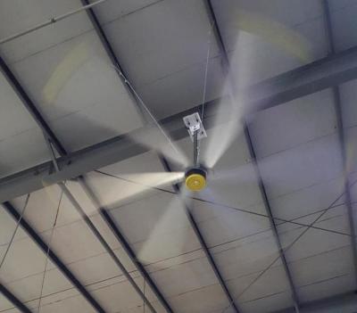 Китай Поляк большого промышленного потолка охлаждая установил вентилятор HVLS продается