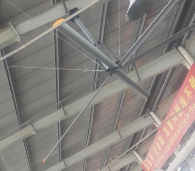 China industrial low speed  Pole Mounted HVLS Fan for sale