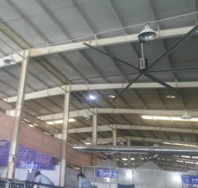 中国 6.1M 20フィートの大きいサイズの体育館のための商業天井に付いている扇風機 販売のため