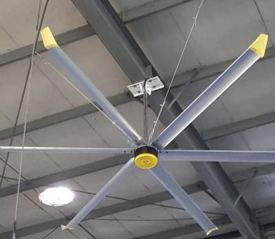 中国 防水Hvlsの大きい商業倉庫の天井に付いている扇風機 販売のため