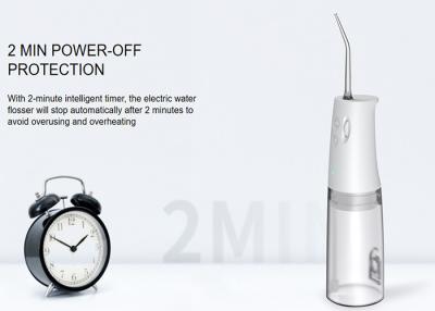China 20-140 PSI Water Pressure Teeth Cleaner 5W Power Off Protection Oral Water Flosser for sale