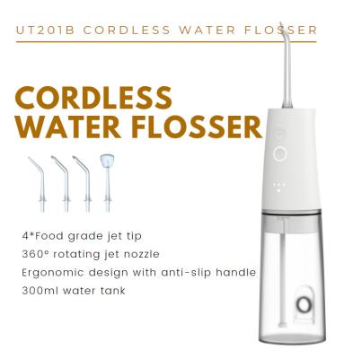 China 3 Pulse Portable Dental Water Jet Rechargeable Water Pick Flosser for sale
