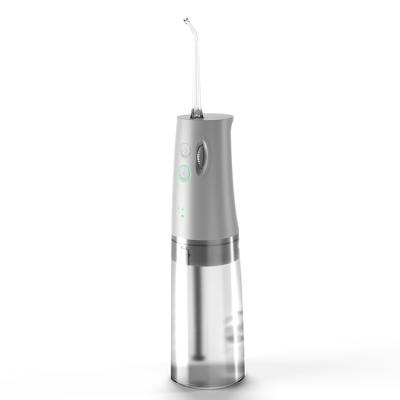 China 4 nozzles Portable Dental Flosser Rechargeable IPX7 Waterproof Water Oral Irrigator for sale