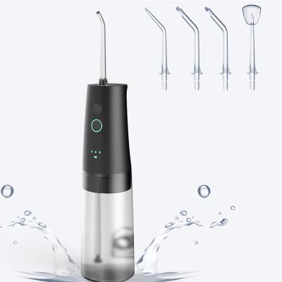 China Oral Healthy Cordless Water Flosser Teeth Cleaning 300ml Water Tank Ergonomics for sale