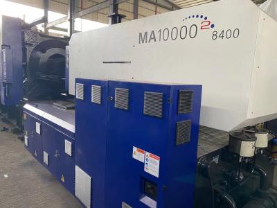 Китай Используемая машина гаитянское MA10000II/8400 инжекционного метода литья PVC с первоначальным мотором сервопривода продается