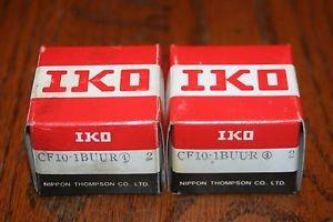 China (Lot of 4) IKO Nippon Thompson CF10-1BUUR Cam Follower Bearings CF101BUUR NEW       torrington cam follower for sale