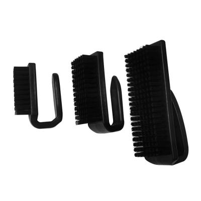 China Nylon Bristles PCB Anti Static Cleaning ESD Brush Tool U Type Black Plastic à venda