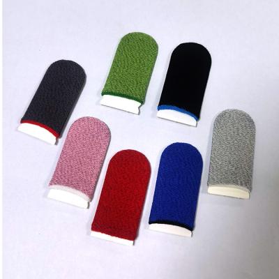 China Mobile Gaming Finger Sleeve Anti Sweat For Mobile Phone Games for sale
