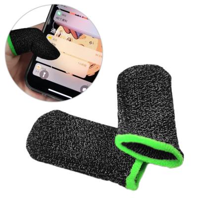 China Elasticity Non Slip Gaming Finger Sleeve For Mobile Gaming 4.5 Cm X 2.1 Cm for sale