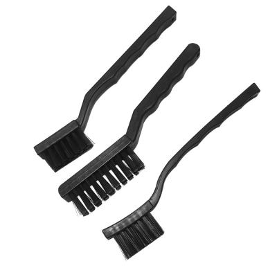 China Black Nylon Fiber ESD Antistatic Brushes For Industrial for sale