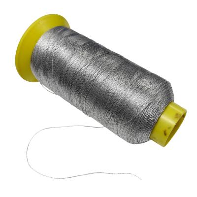 China Grey Conductive Sewing Thread For Static Control Garments And Shoes for sale