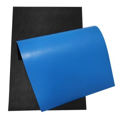China Flame Resistant Blue ESD Mat Antistatic PVC Mat For Workshop Flooring for sale